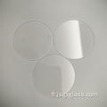Verre Borosilicate Transparent Rond 3.3